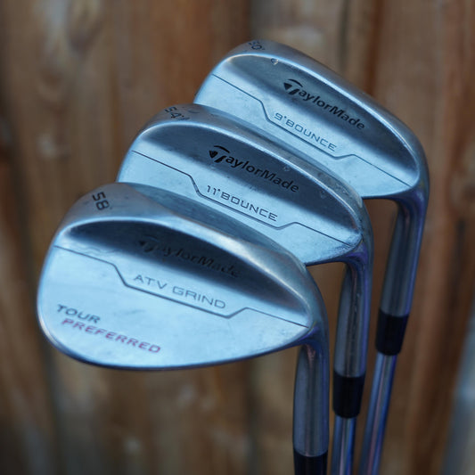 TaylorMade Tour Preferred Wedge Set 50/09, 54/11, 58/ATV