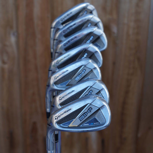 TaylorMade SIM2 MAX irons 4-P (LH)